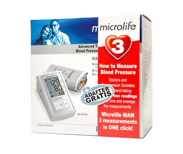 MICROLIFE tlakomjer BP A3 PLUS + GRATIS adapter