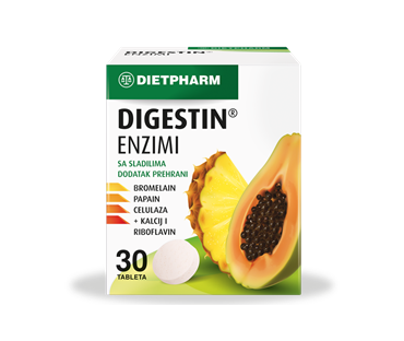 Dietpharm Digestin® enzimi tablete