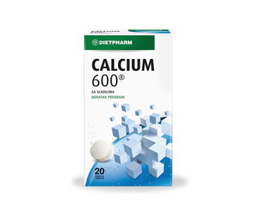 Dietpharm Calcium 600® šumeće tablete