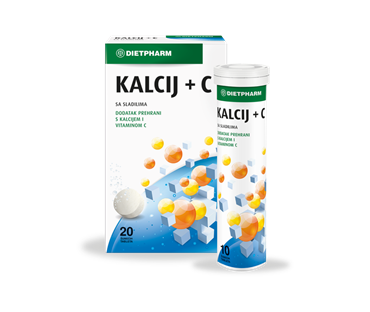 Dietpharm Kalcij+C šumeće tablete