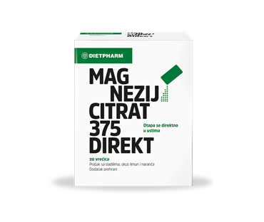 Dietpharm  Magnezij citrat 375 direkt vrećice A20