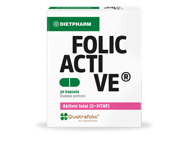 Dietpharm Folic Active® kapsule - Folna kiselina