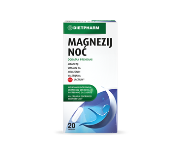 Dietpharm Magnezij Noć kapsule a20