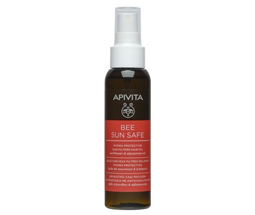 Apivita Bee Sun Safe Hair Oil Zaštitno ulje za kosu, 100 ml