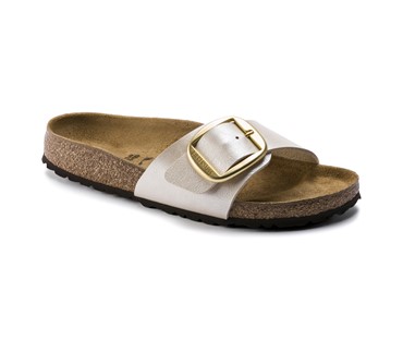 BIRKENSTOCK MADRID BIG BUCKLE BF GRACEFUL PEARL WHITE WOMEN