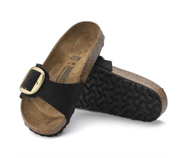 BIRKENSTOCK MADRID BIG BUCKLE BLACK 1023373