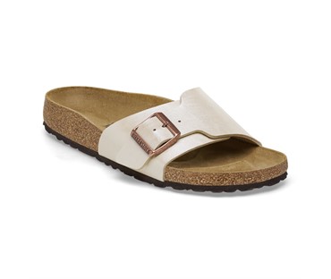 BIRKENSTOCK CATALINA BF GRACEFUL PEARL WHITE WOMEN