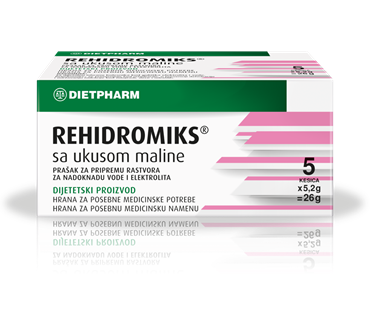 Dietpharm Rehidromiks® prašak - Za nadoknadu elektrolita i vode