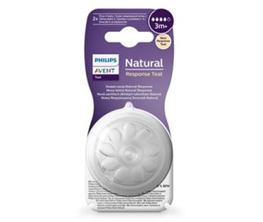 AVENT SILIKONSKI SISAČ NATURAL RESPONSE 4 KAPI 