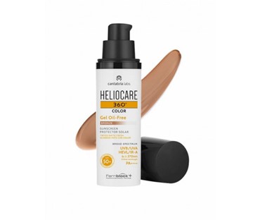 Heliocare 360º gel oil-free SPF50+ 50 ml – nijansa bronze