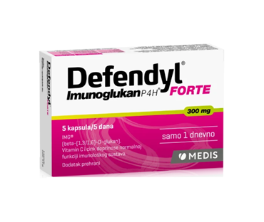 Defendyl Imunoglukan Forte P4H® 5 kapsula