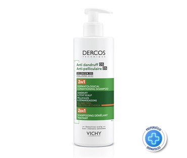 Vichy Dercos 2u1 Šampon i regenerator protiv peruti DS 390 ml