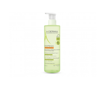 A-DERMA Exomega Control Gel za čišćenje 2 u 1 500ml