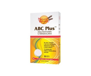 Natural Wealth Abc Plus™ šumeće tablete
