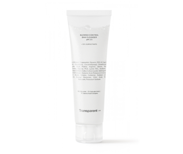 Transparent Lab Blemish Control BHA Cleanser pH 3.5 150 ml