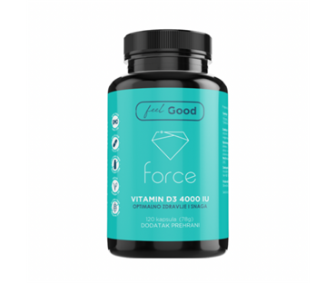 FEEL GOOD VITAMIN D3 4000 I.J. 120 CAPS.