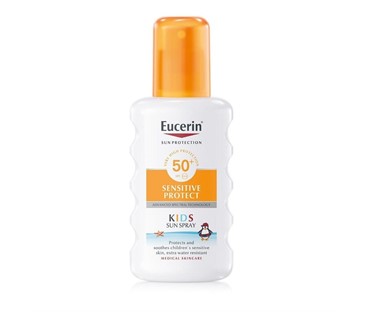 Eucerin Sensitive Protect Kids sprej za zaštitu dječje kože od sunca SPF 50+200 ml