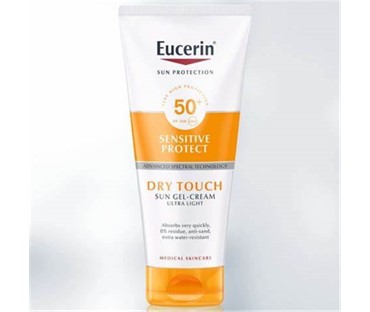 Eucerin Oil Control Dry Touch gel krema za tijelo SPF 50+200 ml