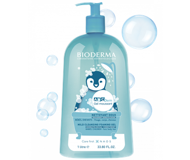 BIODERMA ABCDERM BLAGI PJENUŠAVI GEL ZA ČIŠĆENJE BEZ SAPUNA 1000 ML