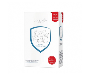 SREBRNA VODA 500 ML+500 ML GRATIS 