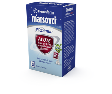 MARSOVCI PROIMUN ACUTE PRAŠAK ZA ORALNI RASTVOR A 5 