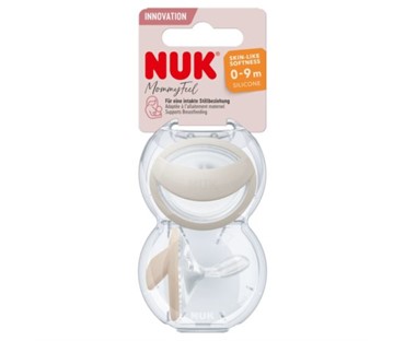 NUK DUDA SILIKON VEL 0-9 MJ 2 KOM MOMMY FEEL