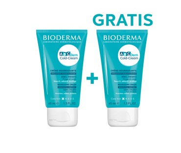 BIODERMA ABCDERM COLD CREAM VISAGE 45 ML1+1 GRATIS