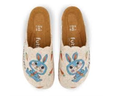 FUTTI  Greta zatvorena papuča Happy rabbit veličina 38
