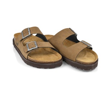 FUTTI GLEN NUBUCK BROWN PAPUČE VELIČINA 42