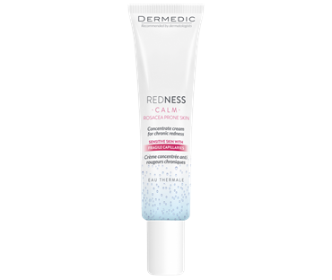 DERMEDIC REDNESS CALM ROSACEA PRONE SKIN KONCENTRIRANA KREMA ZA KRONIČNO CRVENILO 40 ML