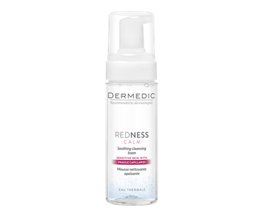 DERMEDIC REDNESS CALM ROSACEA PRONE SKIN UMIRUJUĆA PJENA ZA ČIŠĆENJE 170 ML