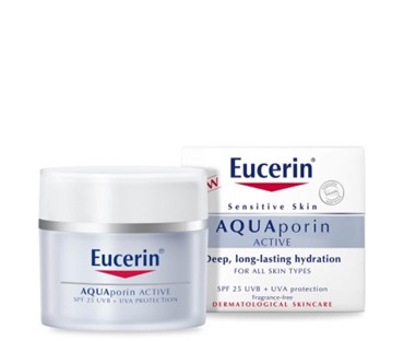 Eucerin AQUAporin ACTIVE krema za lice s faktorom SPF 25 i UV zaštitom 50 ML