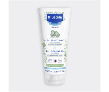 MUSTELA 2u1 šampon za pranje kose i tijela 200ml