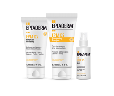 EPTADERM EPTA DS FLUID ZA ČIŠĆENJE KOŽE SKLONE CRVENILU 150 ML