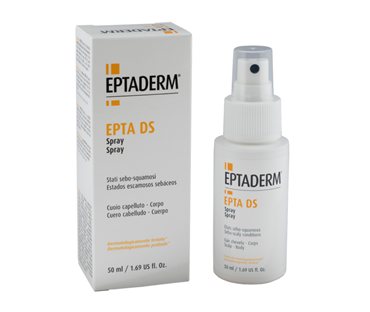 EPTADERM EPTA DS SPRAY ZA KOŽU SKLONU SEBOROIČNOM DERMATITISU I ZA VLASIŠTE 50 ML