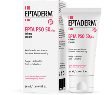 EPTADERM EPTA PSO 50 PLUS KREMA S 50% UREE ZA NJEGU KOŽE SKLONE LJUSKANJU 50 ML