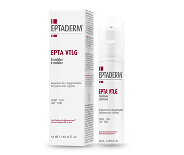 EPTADERM EPTA VTLG EMULZIJA ZA NJEGU KOŽE SKLONE DEPIGMENTACIJAMA 50 ML